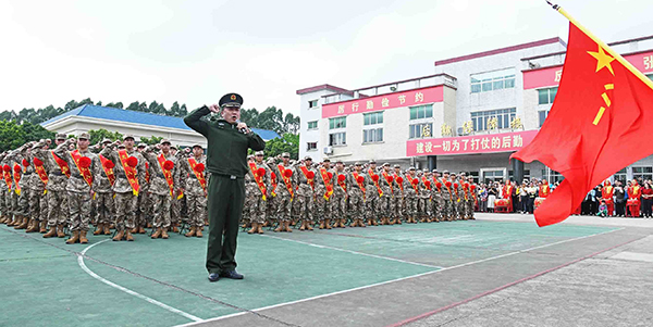 145名葡京
优秀青年光荣入伍