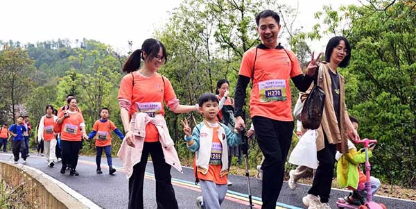 梯面镇“乡遇梯面·五环步道”上榜省“体育消费场景典型案例”   “氧”出文旅新活力