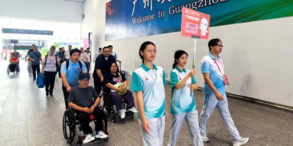 白云机场抵离团队圆满完成十五运会抵离服务保障