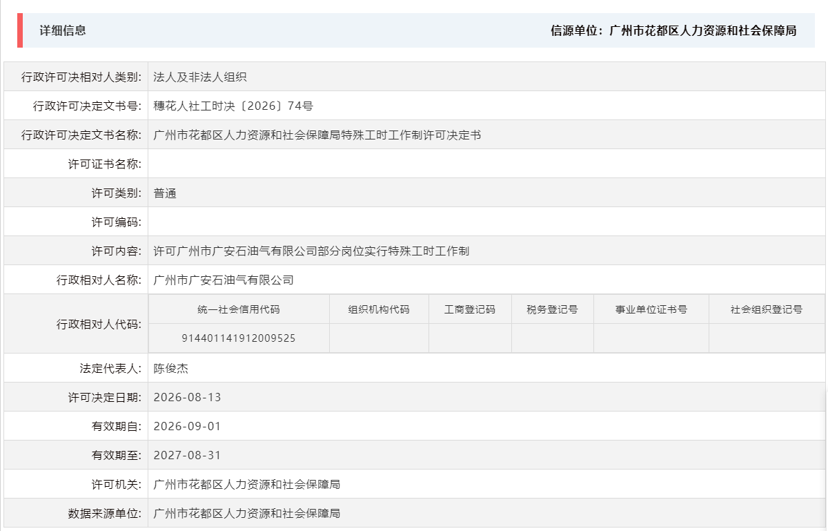 8.13许可广州市广安石油气有限公司部分岗位实行特殊工时工作制.png