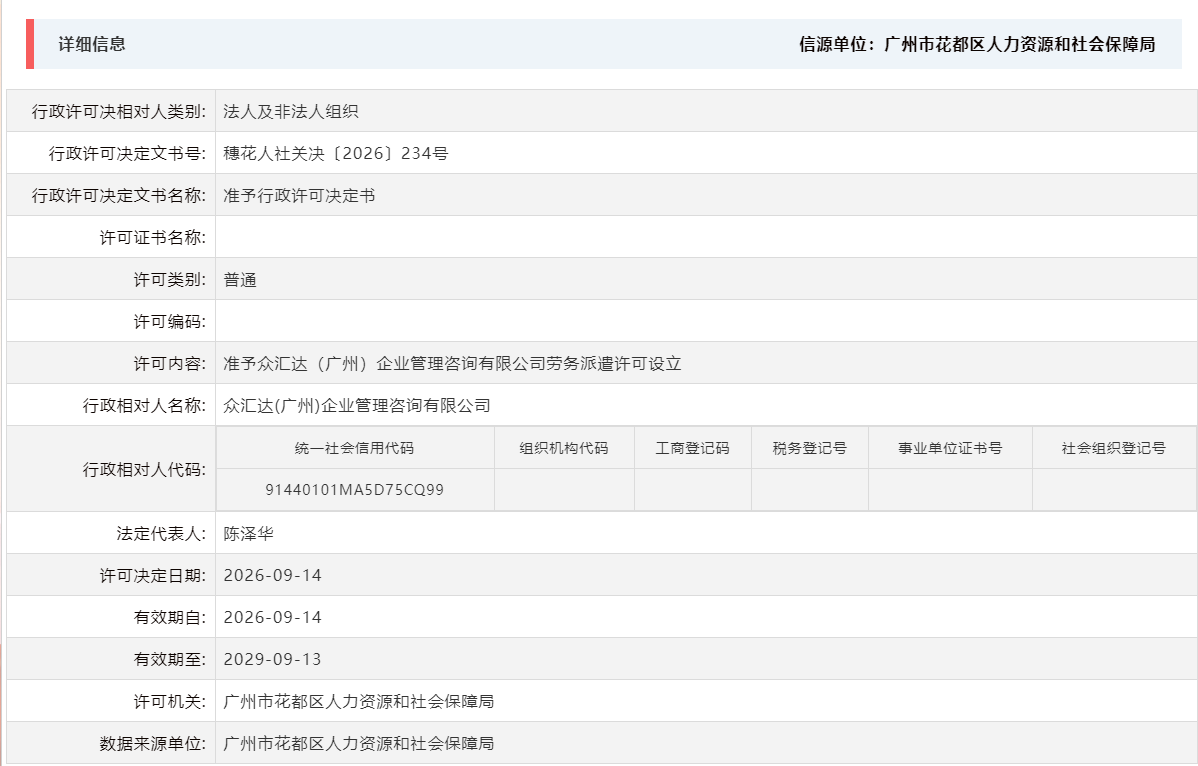 9.14准予众汇达（广州）企业管理咨询有限公司劳务派遣许可设立.png